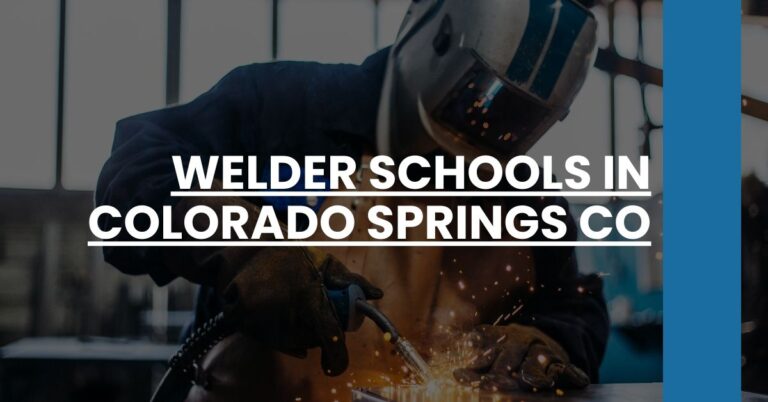 Welder Schools in Colorado Springs CO Feature Image