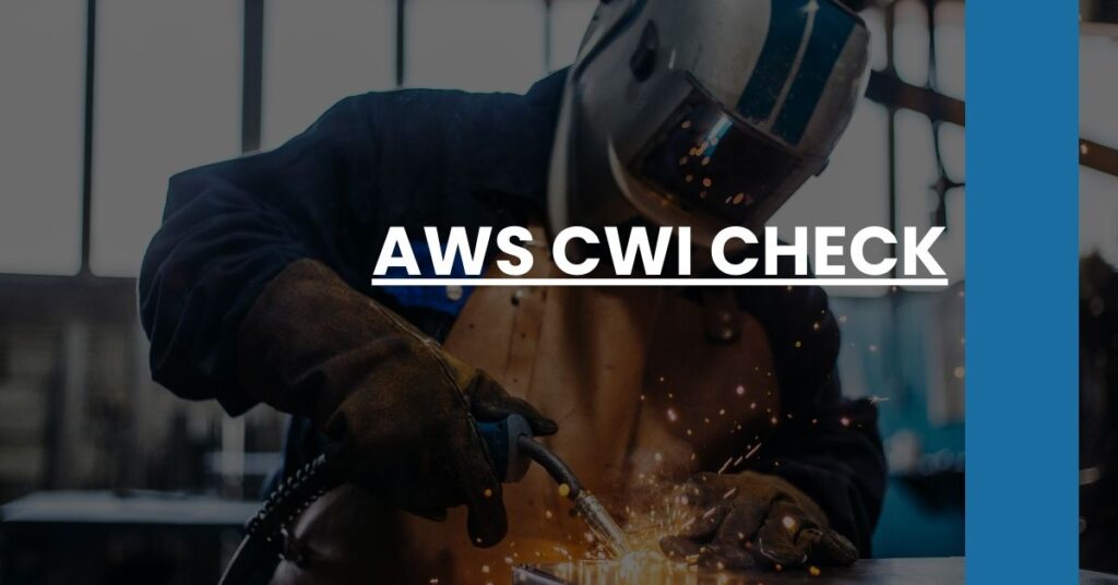 AWS CWI Check Feature Image